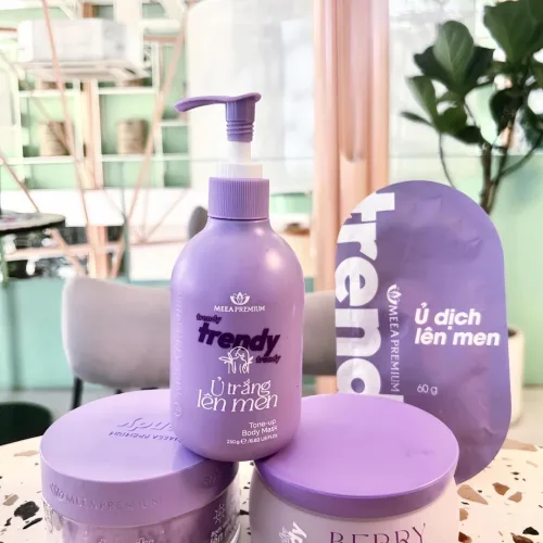 Combo Dưỡng Trắng Body Trendy Meea Premium Organic