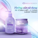Combo Dưỡng Trắng Body Trendy Meea Premium Organic