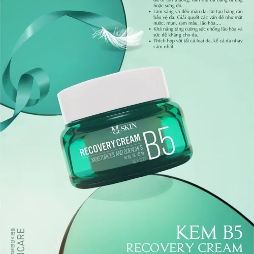 Combo Kem Face Serum Phục Hồi Da B5 MQ Skin