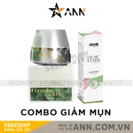 Combo Giảm Mụn Kem Face Rau Má Centella Ance Jiuhe và Serum Acne Extra Jiuhe Thanh Tô Cosmetics