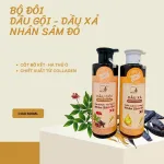 Combo Dầu Gội Xả Nhân Sâm Đỏ X6 Dr Di Hi