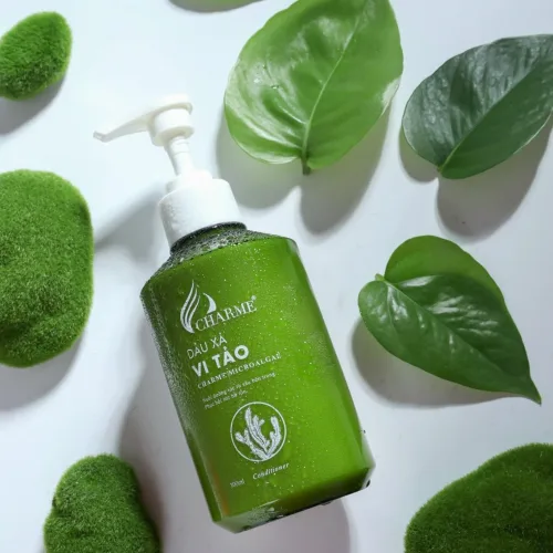 Combo Gội Xả Vi Tảo Charme Tặng Xịt Tóc