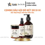 Combo Gội Xả Xịt Bồ Kết Bưởi Dừa Dr Di Hi