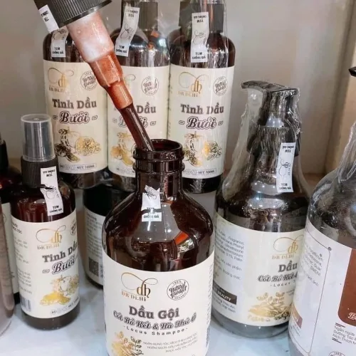 Combo Gội Xả Xịt Bồ Kết Bưởi Dừa Dr Di Hi