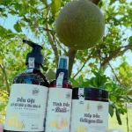 Combo Gội Xả Xịt Bồ Kết Bưởi Dừa Dr Di Hi