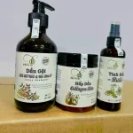 Combo Gội Xả Xịt Bồ Kết Bưởi Dừa Dr Di Hi