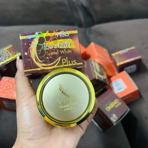 Combo Kem Face Nhân Sâm Thái Lan Premium Ginseng Ngày Đêm 20g/Hộp