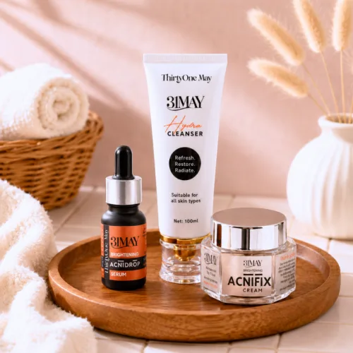 Combo Kem Mụn 31may Acnifix 10g & Serum Mụn 31may Acnidrop 10ml & Sữa Rửa Mặt 31may Hydra Cleanser 100ml - Mỹ Phẩm Thirty One May