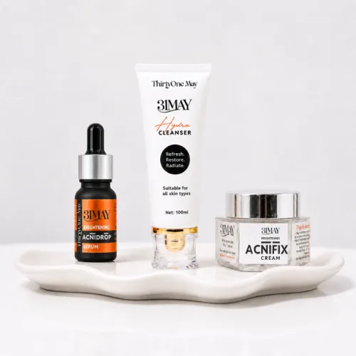 Combo Kem Mụn 31may Acnifix 10g & Serum Mụn 31may Acnidrop 10ml & Sữa Rửa Mặt 31may Hydra Cleanser 100ml - Mỹ Phẩm Thirty One May