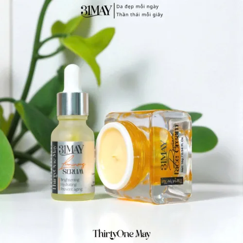Combo Kem Nám 31may 16g & Serum Cang Bóng 31may Acnidrop 10ml & Sữa Rửa Mặt 31may Hydra Cleanser 100ml - Mỹ Phẩm Thirty One May