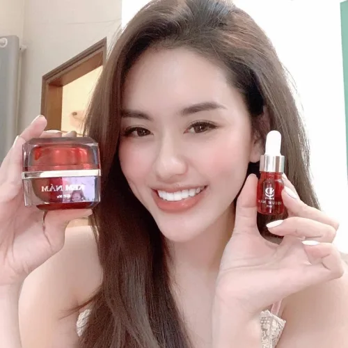Combo Lựu Đỏ Kem Nám Melasma Và Serum Giảm Nám MD Beauty