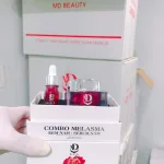 Combo Lựu Đỏ Kem Nám Melasma Và Serum Giảm Nám MD Beauty