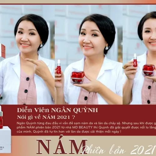 Combo Lựu Đỏ Kem Nám Melasma Và Serum Giảm Nám MD Beauty