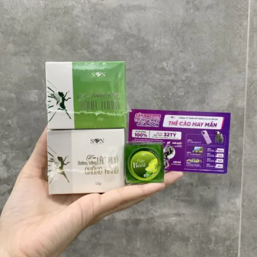 Combo Mụn Thâm Trắng Xanh Son Cosmetic Tặng Cao Bưởi