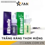 Combo Serum Trắng Răng Unismile+Serum Hôi Miệng Unisweet 10ml (giá combo đã giảm không tặng)