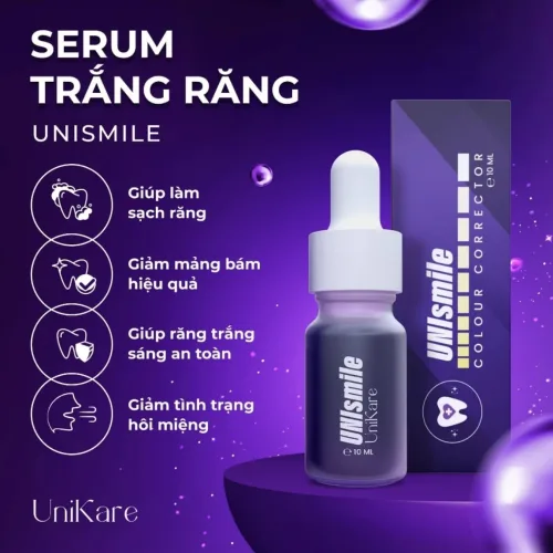 Combo Serum Trắng Răng Unismile+Serum Hôi Miệng Unisweet 10ml (giá combo đã giảm không tặng)