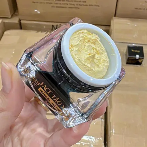 Kem Face Tái Sinh Nicolas - Kem Face Men Tảo Xanh Collagen 5g