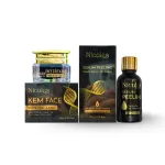 Combo Tái Sinh Nicolas - Serum Peeling 30ml & Kem Face Men Tảo Xanh Collagen 5g Chính Hãng