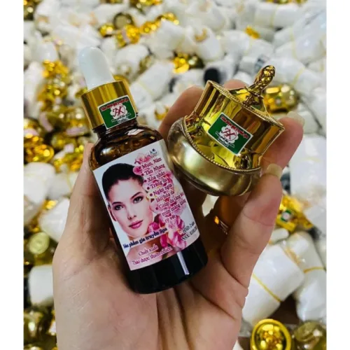 Combo Thảo Dược Gia Truyền Spa Kem Face 10g & Serum 15ml Hỗ Trợ Da Thâm Nám Tàn Nhang Phiên Bản Mới