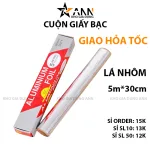 Combo 3 Cuộn Giấy Bạc Nướng Và Nồi Chiên Không Dầu 5mx30cm