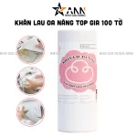 Cuộn Khăn Lau Đa Năng Top Gia 100 Tờ Siêu Da Tái Sử Dụng
