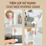 Cuộn Khăn Lau Đa Năng Top Gia 100 Tờ Siêu Da Tái Sử Dụng