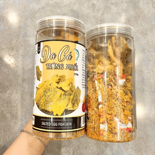 Da Cá Trứng Muối Chuẩn Vị 250g hộp