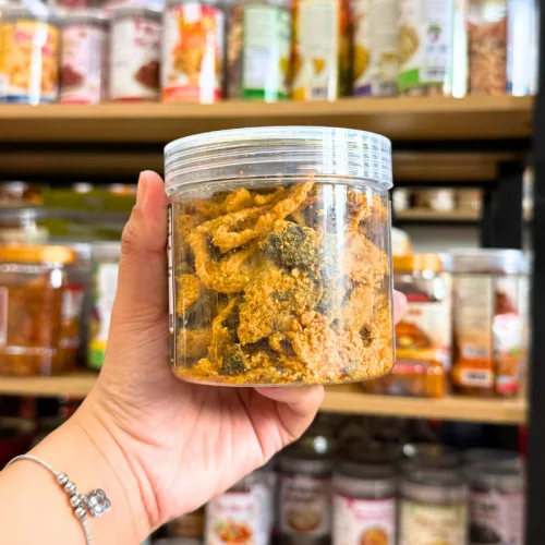 Da Cá Trứng Muối Mini Thơm Ngon 150g - Hộp Pet