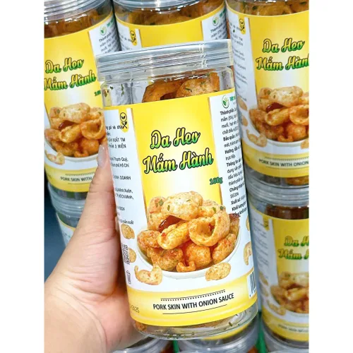 Da Heo Mắm Hành Thơm Ngon Đậm Vị 160g Hộp