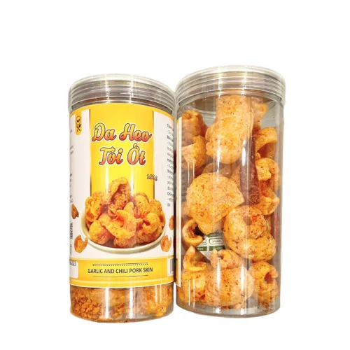 Da Heo Tỏi Ớt Thơm Ngon Giòn Rụm 160g Hộp