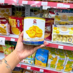 Đào Ngâm Nước Đường 820g - Phiên Bản Mới