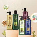Dầu Gội Dược Liệu Nguyên Xuân Cho Tóc Hư Tổn 520g - Xanh Lá Đậm