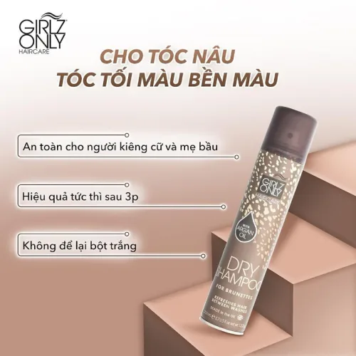 Dầu Gội Khô Girlz Only Anh Quốc 200ml Nhiều Mùi Hương