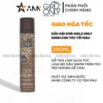 Dầu Gội Khô Girlz Only Màu Nâu 200ml - Dầu Gội Khô Cho Tóc Tối Màu