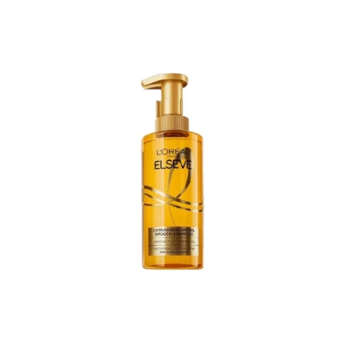 Hình ảnh Dầu Gội Loreal Paris Elseve Extraordinary Oil Smooth Giúp Tóc Suông Mượt 440ml Loreal trong bộ sưu tập loreal
