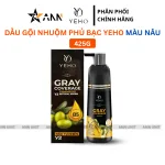 Dầu Gội Phủ Bạc Yeho Y2 425g - Dầu Gội Nhuộm Phủ Bạc Màu Nâu
