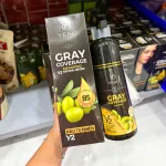 Dầu Gội Phủ Bạc Yeho Y2 425g - Dầu Gội Nhuộm Phủ Bạc Màu Nâu