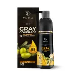 Dầu Gội Phủ Bạc Yeho Y2 425g - Dầu Gội Nhuộm Phủ Bạc Màu Nâu