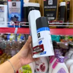 Dầu Gội Romano Gen Z 650g - Dầu Gội Nam Chai Trắng (Tặng Xịt Khử Mùi)