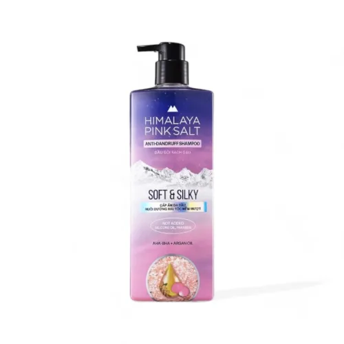 Dầu Gội Sạch Gàu Muối Hồng Himalaya Soft Silky Hàn Quốc Nuôi Dưỡng Tóc Mềm Mượt