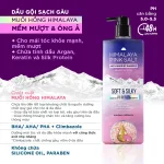 Dầu Gội Sạch Gàu Muối Hồng Himalaya Soft Silky Hàn Quốc Nuôi Dưỡng Tóc Mềm Mượt