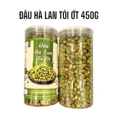 Đậu Hà Lan Tỏi Ớt Thơm Ngon 450g Hộp