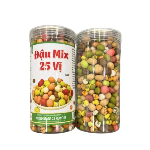 Đậu Mix 25 Vị Thơm Ngon 500g
