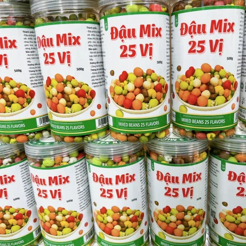 Đậu Mix 25 Vị Thơm Ngon 500g