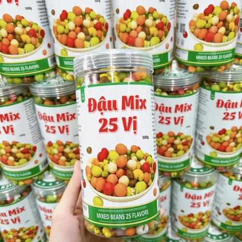 Đậu Mix 25 Vị Thơm Ngon 500g