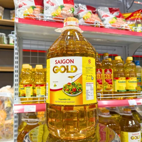 Dầu Ăn Thực Vật SÀI GÒN GOLD Gia Khánh Food 5 lít