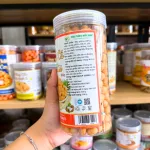 Đậu Phộng Da Cá Cốt Dừa Thơm Ngon 500g Hộp Pet