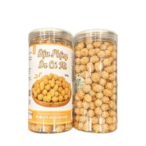 Khám phá Đậu Phộng Da Cá Mè Thơm Ngon 500g thuộc nhóm Đồ ăn vặt tổng hợp