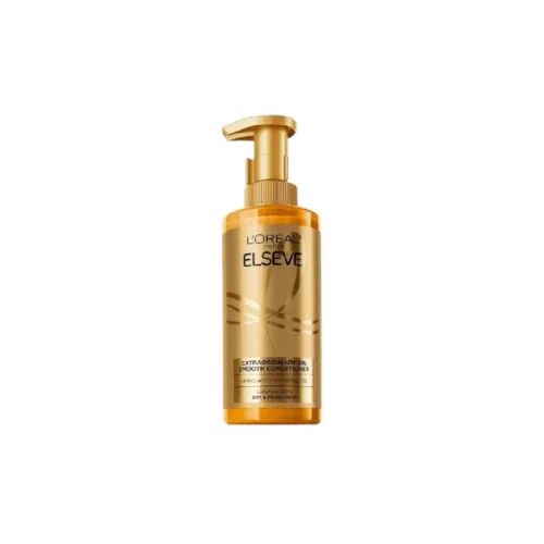 Dầu Xả LorealParis Elseve Extraordinary Oil Smooth Dành Cho Tóc Khô Xoăn 440ml Loreal phù hợp để tham khảo khi chọn loreal