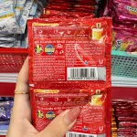 Dây 12 Gói Nước Xả Vải Comfort Hương Nước Hoa Quyến Rũ 18ml/Gói - Màu Đỏ